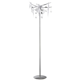 IL50419  Cygnet Crystal 170cm Floor Lamp 6 Light (15kg)